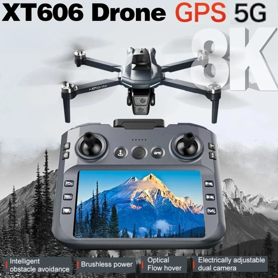 Drone Gps Mount - Originele XT606 Drone Professionele 8K HD
