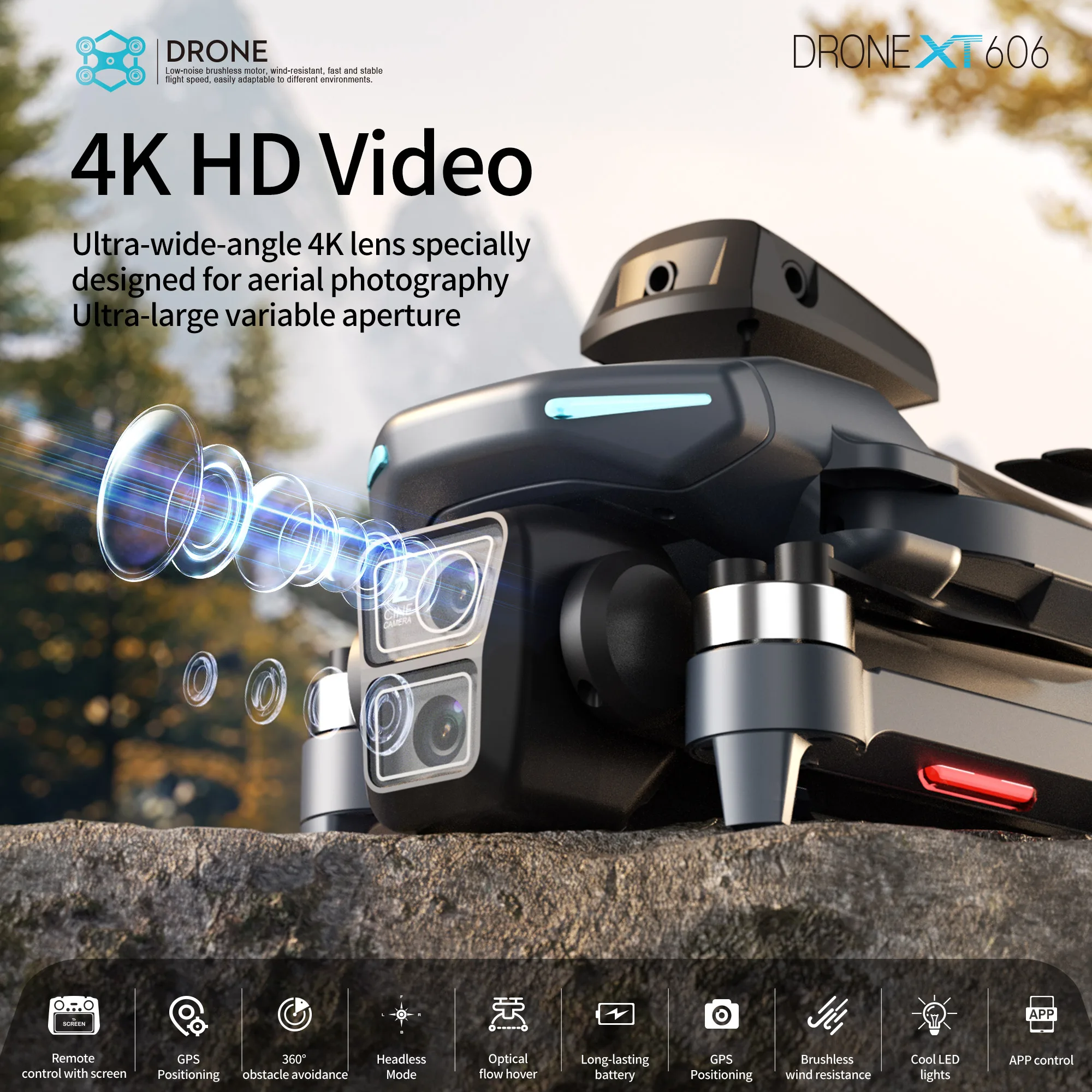 Originele XT606 Drone Professi - Drone Gps Mount recensie en prijs