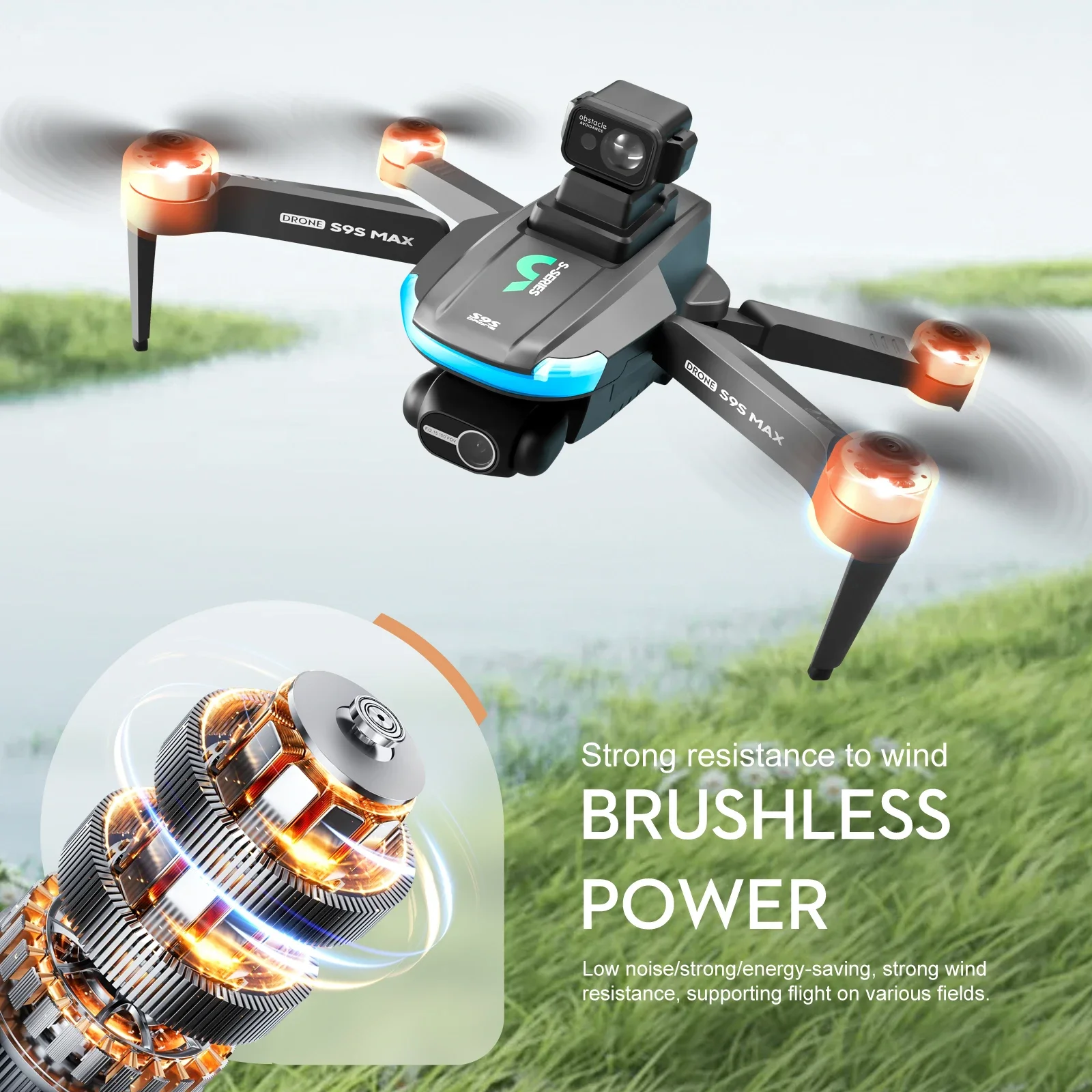 NIEUWE S9S MAX MINI Drone 4K 2 - Drone Gps Mount recensie en prijs